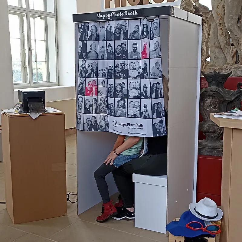 Upgrade Fotokabine: weißes Gehäuse – Bild 2